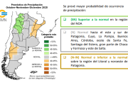 Buena noticia para el campo: no se esperan lluvias excesivas hasta diciembre