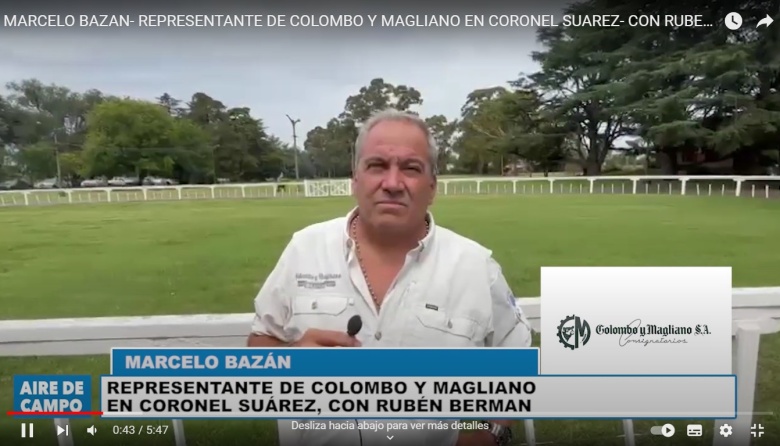 REMATE DE COLOMBO Y MAGLIANO EN CORONEL SUAREZ 2024