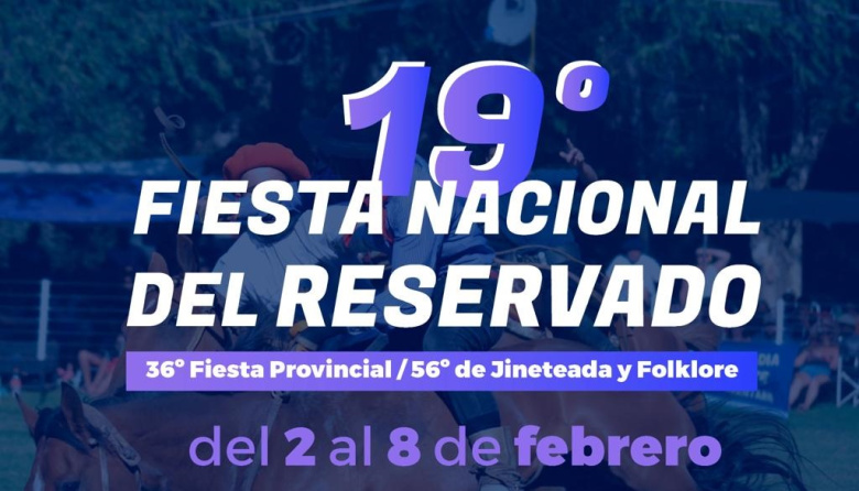 Hoy comienza la Fiesta del Reservado en Pigüé