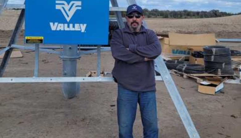 Comenzó con esta tecnología en 1994 y ya instaló pivotes de riego para cubrir más de 17.000 hectáreas productivas en la Patagonia