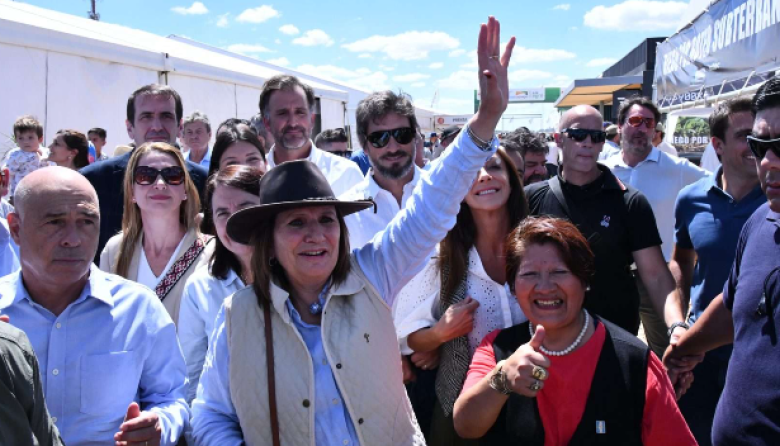 En Expoagro Patricia Bullrich le pidió al campo que aproveche la reforma laboral