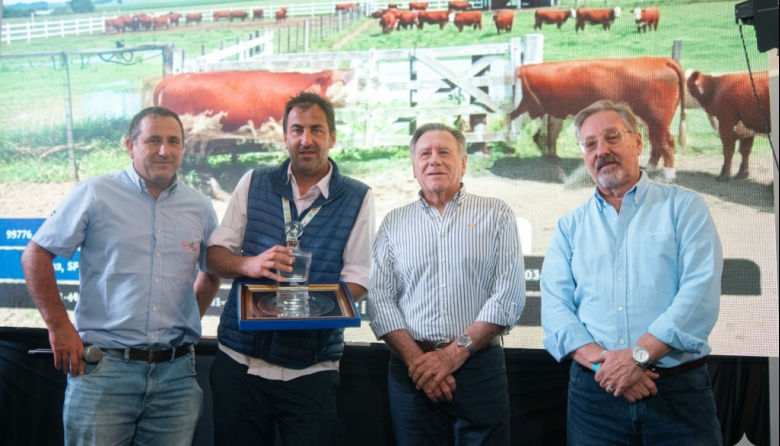 Subasta histórica de Rosgan en Expoagro