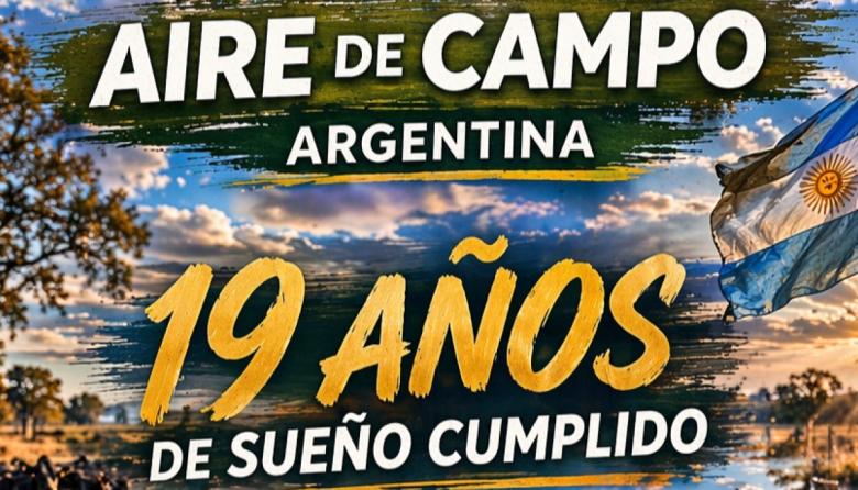 Un 20 de abril, hace exactamente 19 años, arrancábamos con un sueño… el de crear AIRE DE CAMPO ARGENTINA