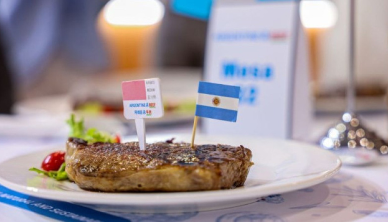 La carne argentina se luce en el arranque de la Sial China 2026