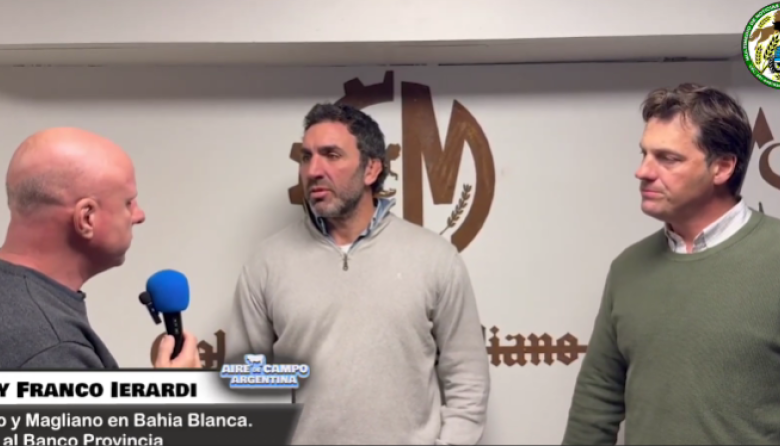 Juan Manuel Doria y Franco Ierardi -Colombo y Magliano en Bahia Blanca, remate con Banco Provincia.