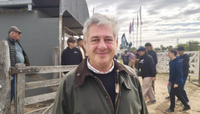 Nicolás Pino visitó Expo Río Cuarto, habló de la interna y pidió retenciones cero a todo: “ojalá llegue lo antes posible”