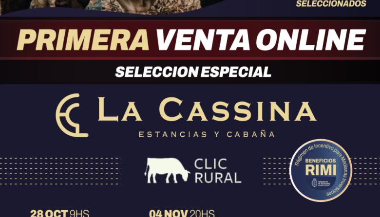 LA CASSINA INAUGURA SU PRIMERA VENTA ONLINE DE REPRODUCTORES Y LLEVA SU GENÉTICA A TODO EL PAÍS