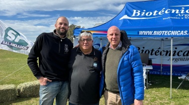 Ingeniero Agronomo Bruno Giangreco: Biotecnicas Argentina dio el presente en la Expo de Cnel Dorrego con Ruben Berman