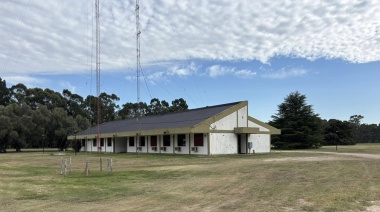 Aire de campo Argentina de visita en el INTA BORDENAVE