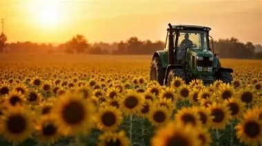 El clima está condicionando al girasol