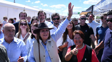 En Expoagro Patricia Bullrich le pidió al campo que aproveche la reforma laboral