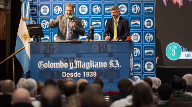 Colombo y Magliano anuncian remate en Bahia Blanca, 25 de Junio, desde la Sociedad Rural