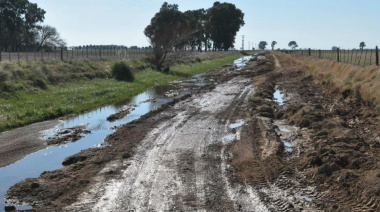 Grave situación en el sur de la provincia de Buenos Aires por el mal estado de los caminos rurales