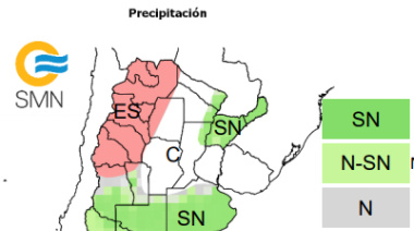 Prevén un invierno cálido en gran parte del país y precipitaciones variables según la región