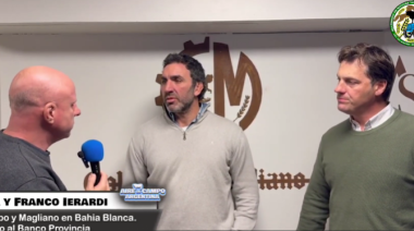 Juan Manuel Doria y Franco Ierardi -Colombo y Magliano en Bahia Blanca, remate con Banco Provincia.