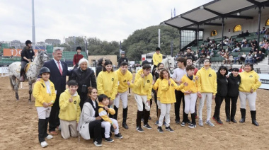 Una jornada a puro caballo en la pista central