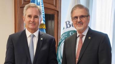 La Bolsa de Cereales se reunió con el Canciller Pablo Quirno para dialogar sobre la agenda internacional de la agroindustria