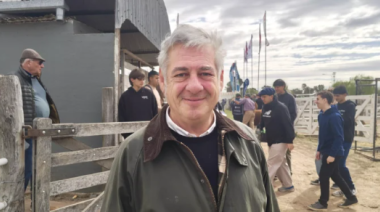 Nicolás Pino visitó Expo Río Cuarto, habló de la interna y pidió retenciones cero a todo: “ojalá llegue lo antes posible”