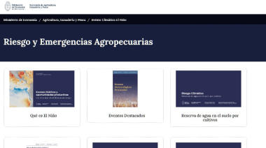 Evento Climático El Niño 2026-2027: Nuevo apartado en la web de Agricultura