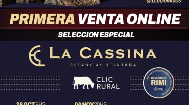 LA CASSINA INAUGURA SU PRIMERA VENTA ONLINE DE REPRODUCTORES Y LLEVA SU GENÉTICA A TODO EL PAÍS