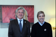 Caputo y Pino analizaron obras de infraestructura clave para el campo en medio de la crisis hídrica