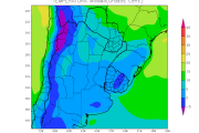 Pocas lluvias y llegada de vientos polares con heladas