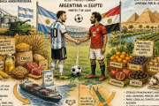 Mundial 2026: más de U$S 300 millones unen a Argentina y Egipto