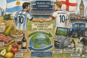 Mundial 2026: Argentina e Inglaterra: el otro partido se juega en el campo, con un comercio agroalimentario que supera los US$ 1.600 millones