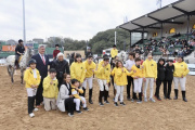 Una jornada a puro caballo en la pista central