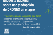 El Inta lanzó una encuesta nacional para relevar el uso de drones en el agro