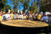 Cocinaron un omelette gigante con 10.000 huevos para difundir las bondades de la proteína avícola