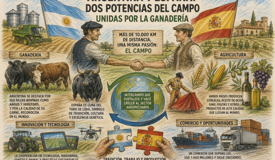 Mundial 2026: España y Argentina: dos potencias unidas por la ganaderia